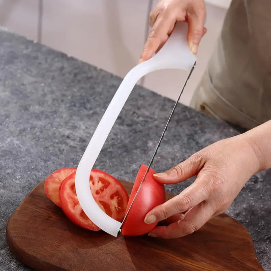 16" Acrylic Bread Bow Knife, Sourdough Bread Saw with Stainless Steel Blade