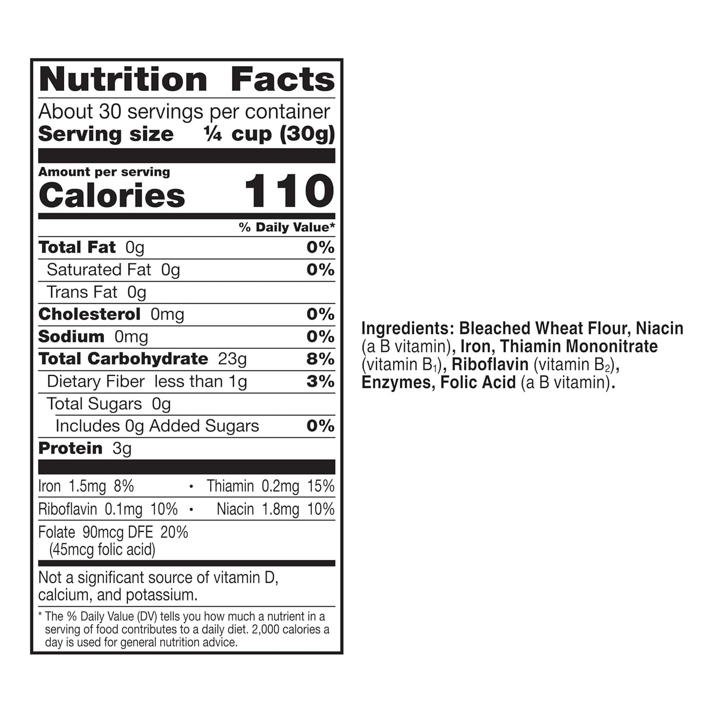 Gold Medal All Purpose Flour, Baking Flour, 2 lb