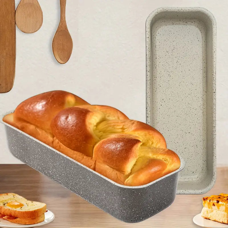 2pcs Bread Pan Set, 13x5" Nonstick Rectangular Loaf Baking Pans
