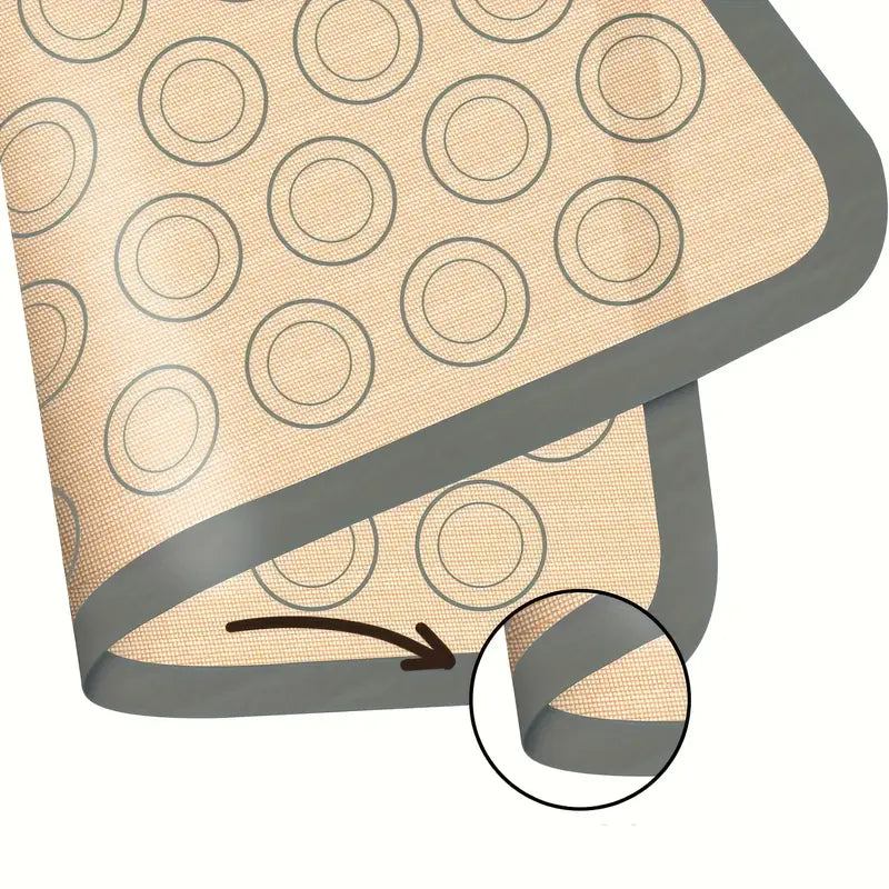 2pcs Silicone Baking Mat for Dutch Oven Bread, 8.4" Nonstick Reusable Sheets