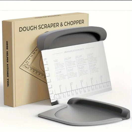 2-in-1 Dough Cutter, Multi-Functional Kitchen Tool for Kneading & Cutting
