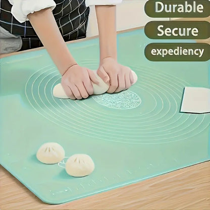 Extra Thick Silicone Dough Kneading Mat, Large Nonstick Nonslip Pastry Board