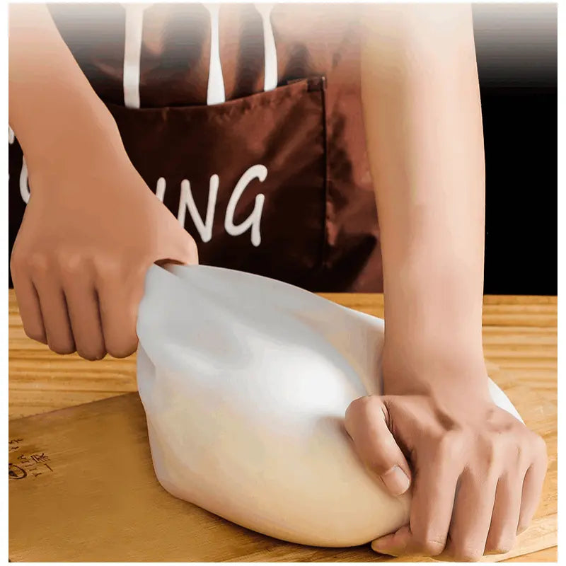 Silicone Kneading Bag, Reusable Dough Mixing & Storage Bag for Bread, Pizza & Pastries