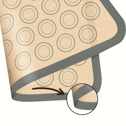 2pcs Silicone Baking Mat for Dutch Oven Bread, 8.4" Nonstick Reusable Sheets